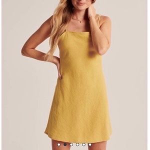 Abercrombie & Fitch Linen Mini Dress